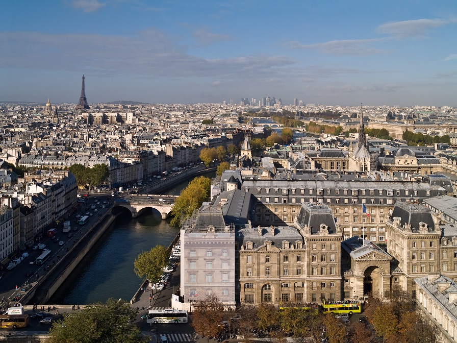 Vue de Paris depuis Notre-Dame
