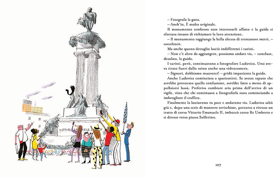 Le avventure della gatta Ludovica, Angelo Petrosino