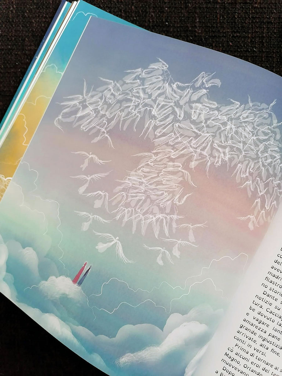 La Divina commedia, Alessandro Sanna, Fiorella Rotili Pasquini