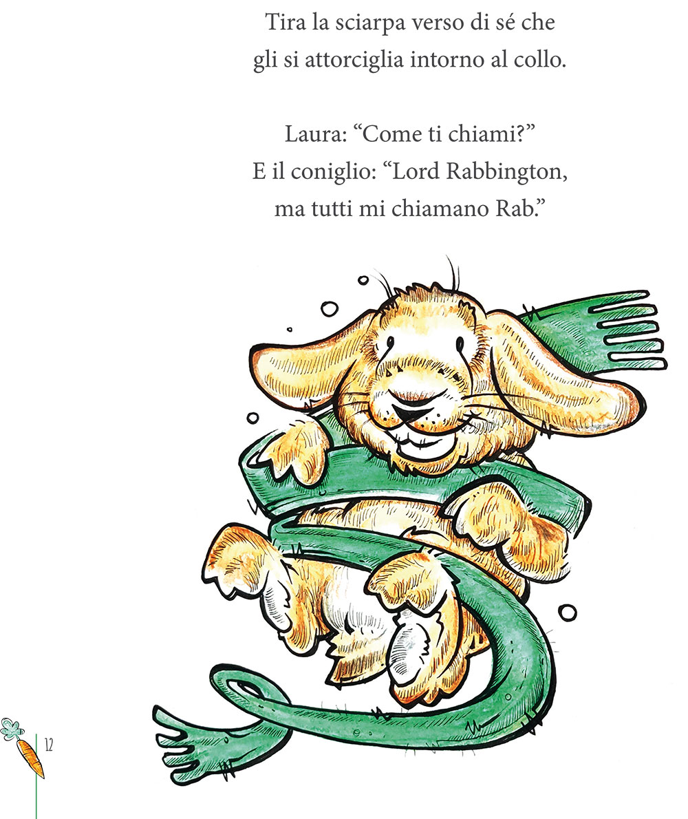 Rab, storia di un coniglio non proprio comune, Laura Jane Tiberi, Lorenzo Brigato, David Ceccarelli