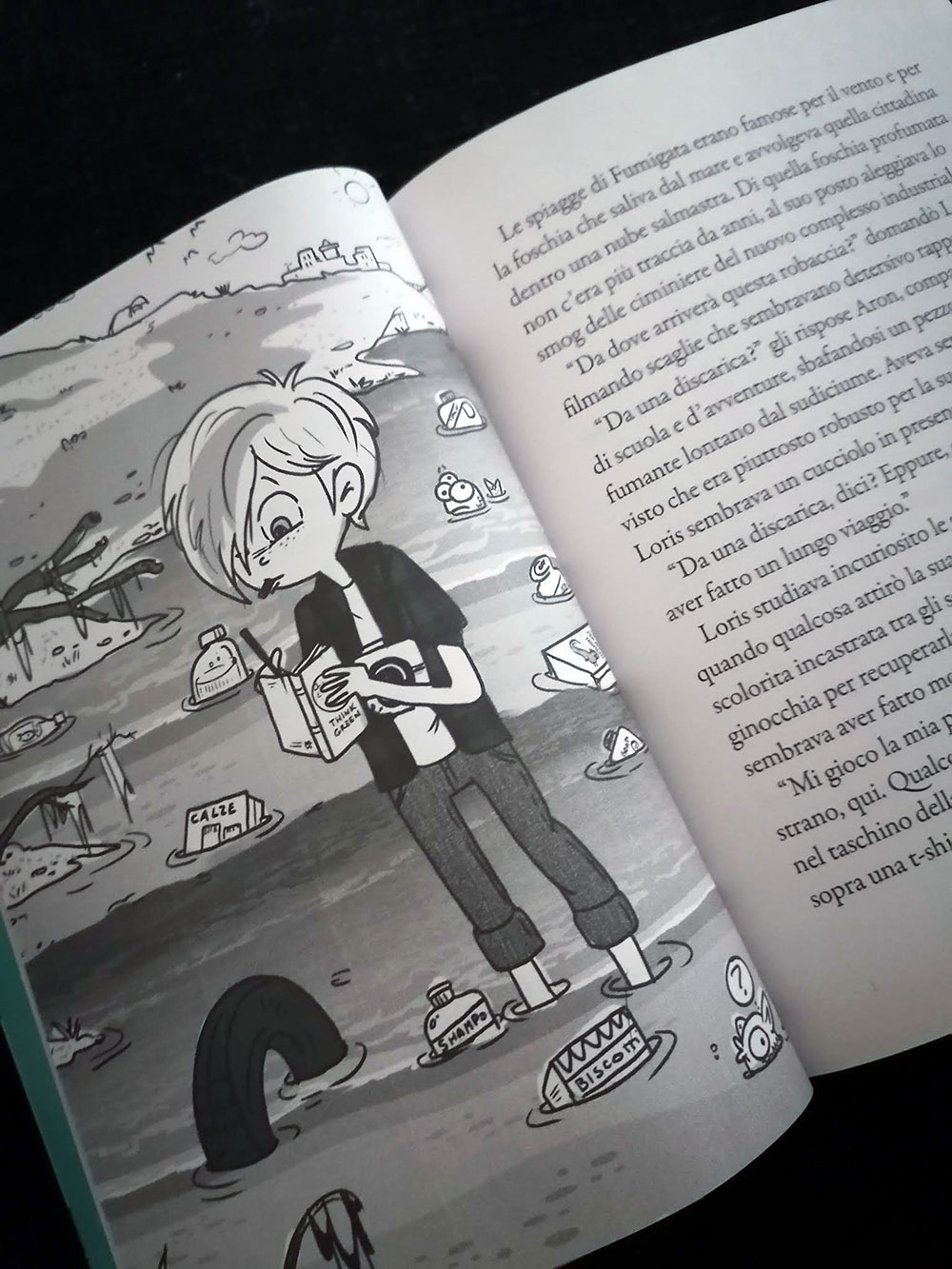 Loris Wood verso l'isola di plastica, Iride Bartolucci