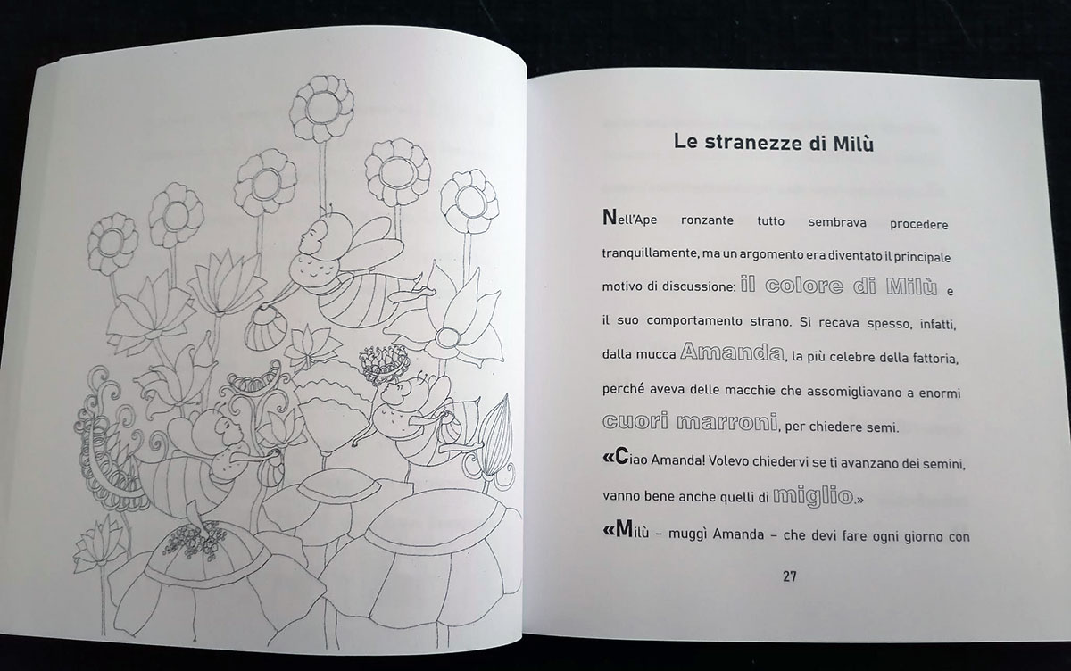 Milù la gallina blu, Ilaria Mainardi