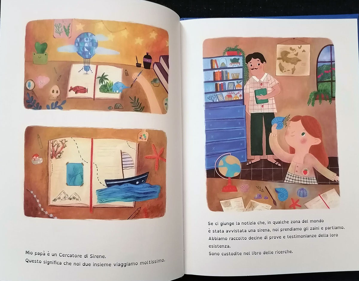 Il cercatore di sirene, Carlotta De Melas, Karina Vasiliu