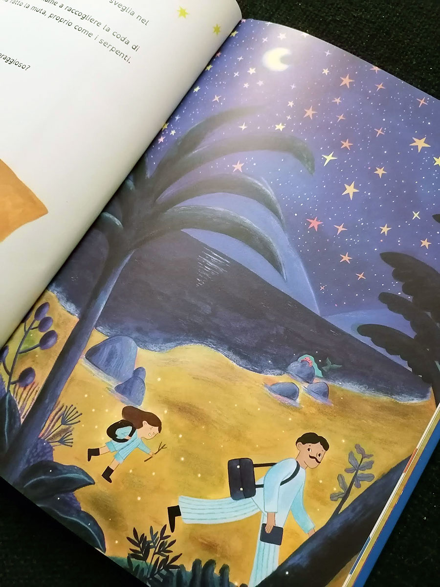 Il cercatore di sirene, Carlotta De Melas, Karina Vasiliu