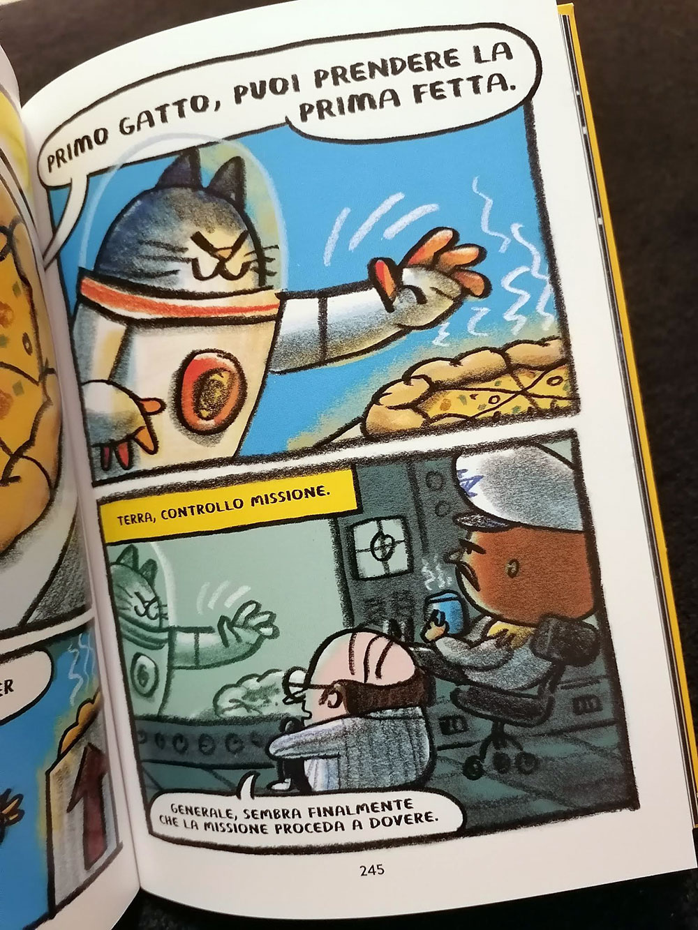 Il primo gatto nello spazio mangia la pizza! Mac Barnett, Shawn Harris