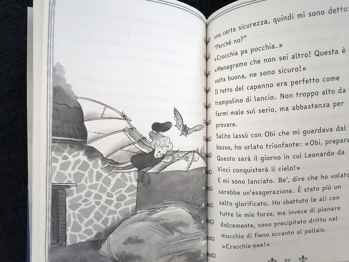 Lo strampalatissimo diario di Leonardo da Vinci, Stella Nosella