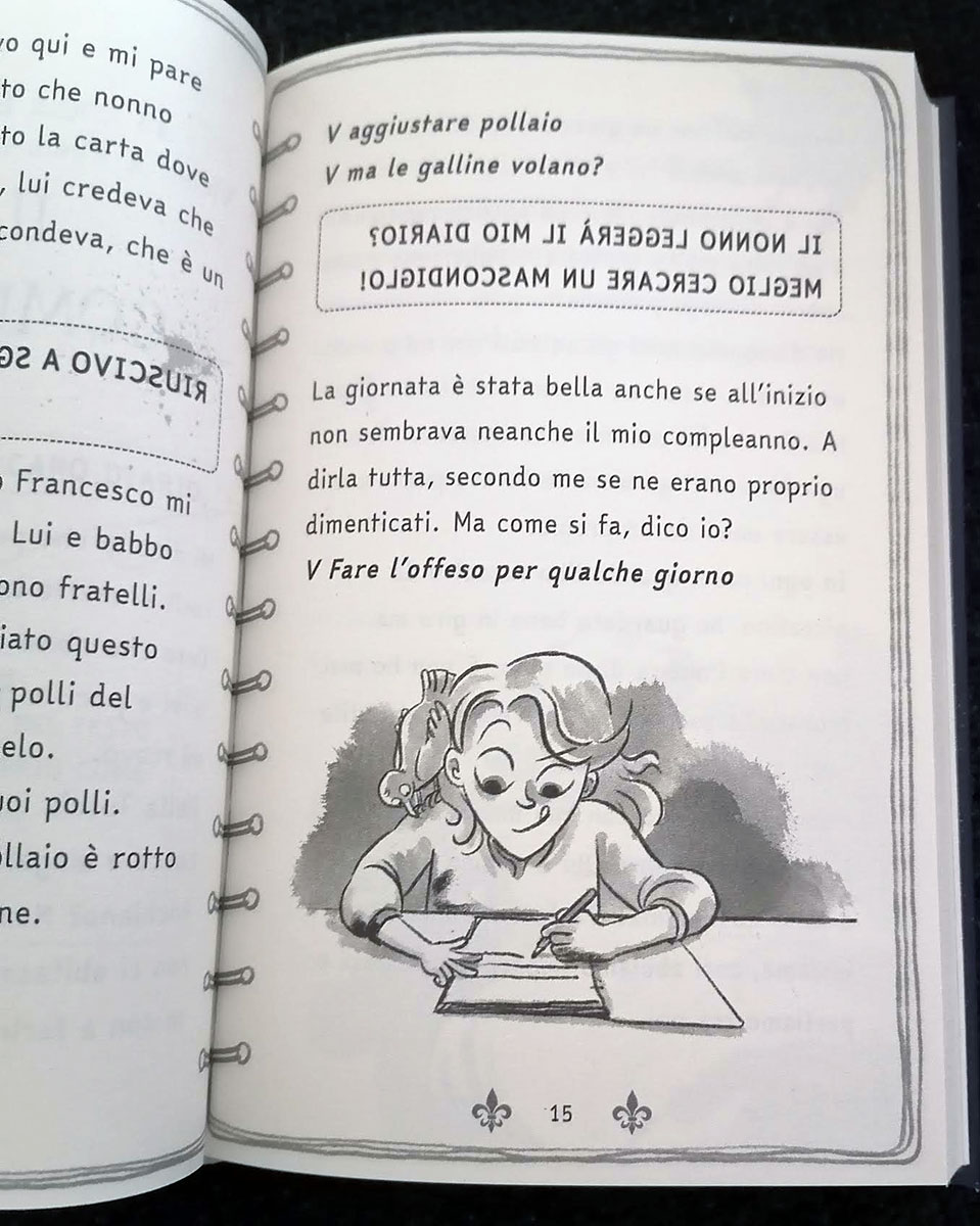 Lo strampalatissimo diario di Leonardo da Vinci, Stella Nosella